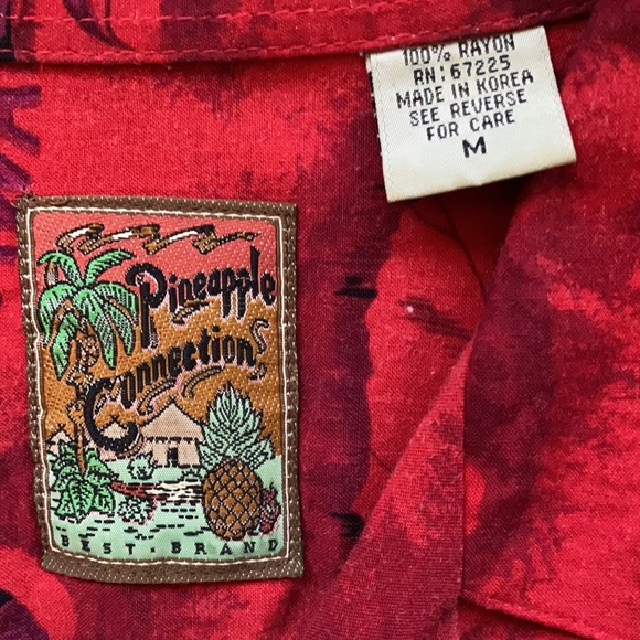 🌴❤️ Hawaii print Hawaiian shirt in medium - Picture 3 of 5